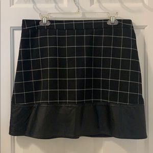 Checkered Skirt